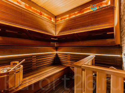 Пансионат «Плаза» г. Ессентуки. Спа комплекс, сауна